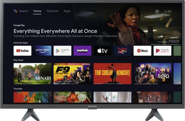 Panasonic  LED Fernseher TX32MSF607 Dark Titanium
