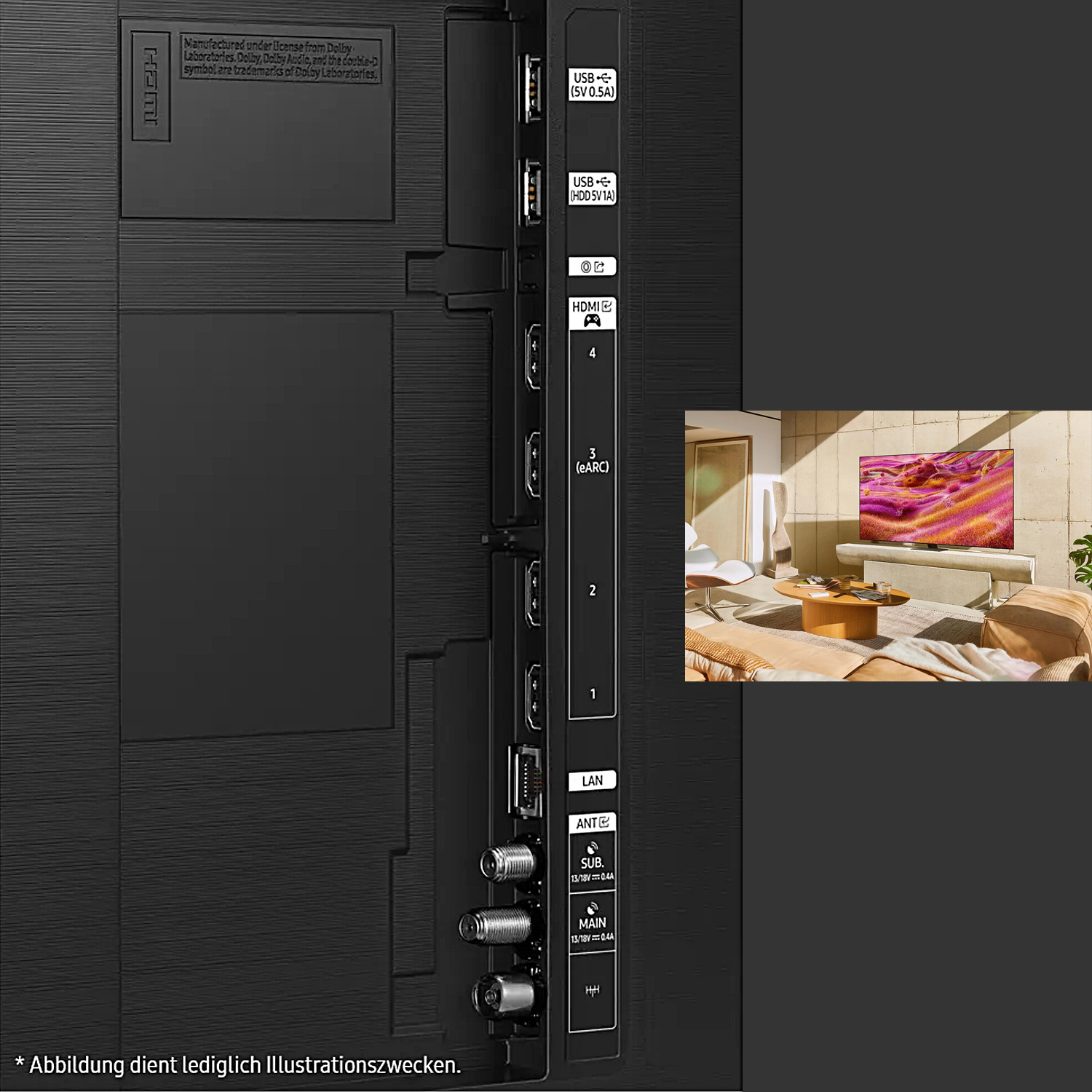 Samsung QLED-TV  I   GQ65QN90FAT  I  65"  I  4K UHD SmartTV  