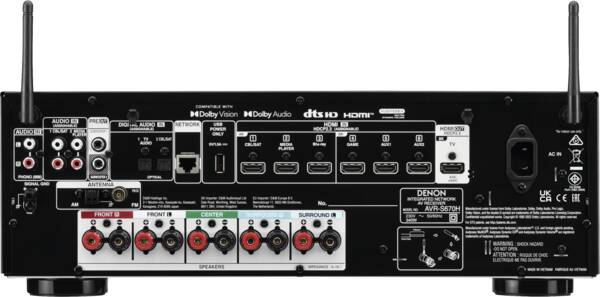 Denon Heimkino Receiver AVRS670H  schwarz