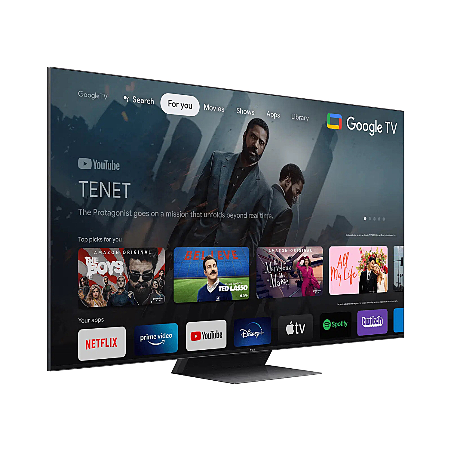 TCL LED-TV  I  75"   I  75MQLED75K  I  Mini-LED   I  4K Ultra HD  I  Smart-TV