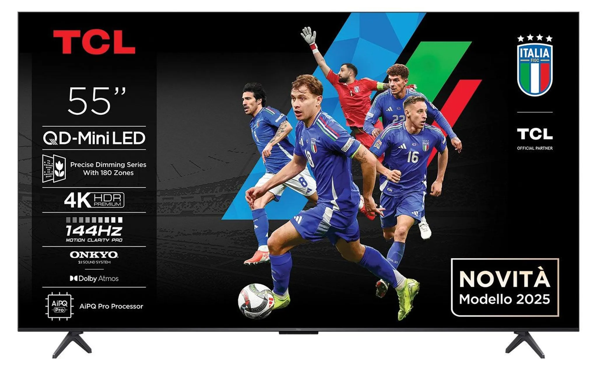 TCL 55C69K – 55 Zoll QD-Mini LED 4K Smart TV mit Google TV