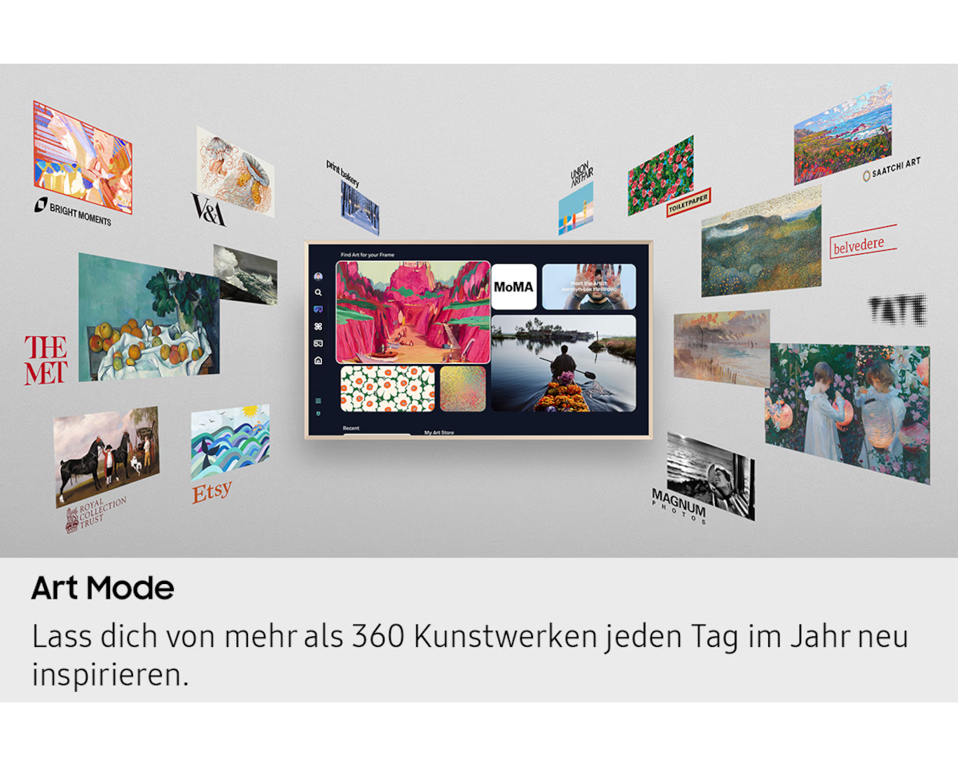Samsung QLED-TV  I QE65LS03FWU I  65 " I 4K Ultra HD Smart-TV  I  The Frame Pro Art Mode Neo