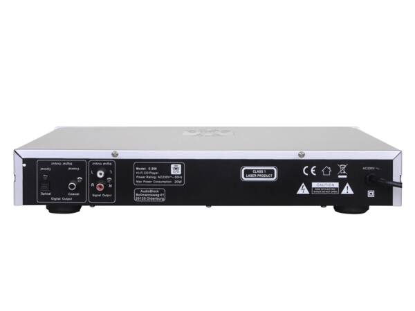 Block CD-Player C-250 Diamant-Silber