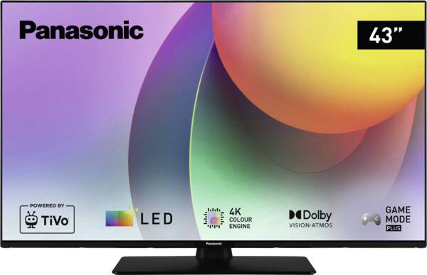 Panasonic TB43W60AEZ 4K UHD SmartTV schwarz