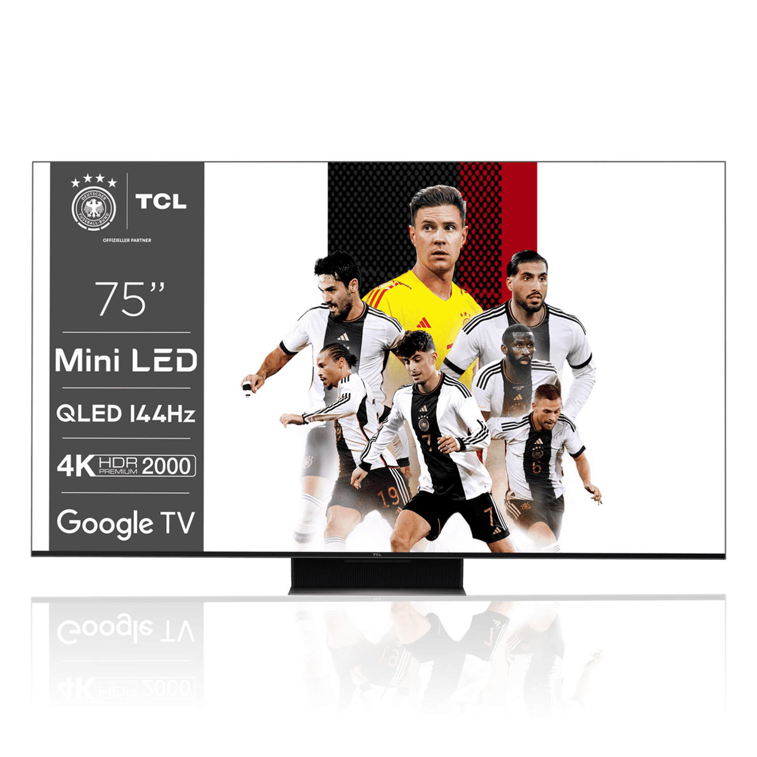 TCL LED-TV  I  75"   I  75MQLED75K  I  Mini-LED   I  4K Ultra HD  I  Smart-TV