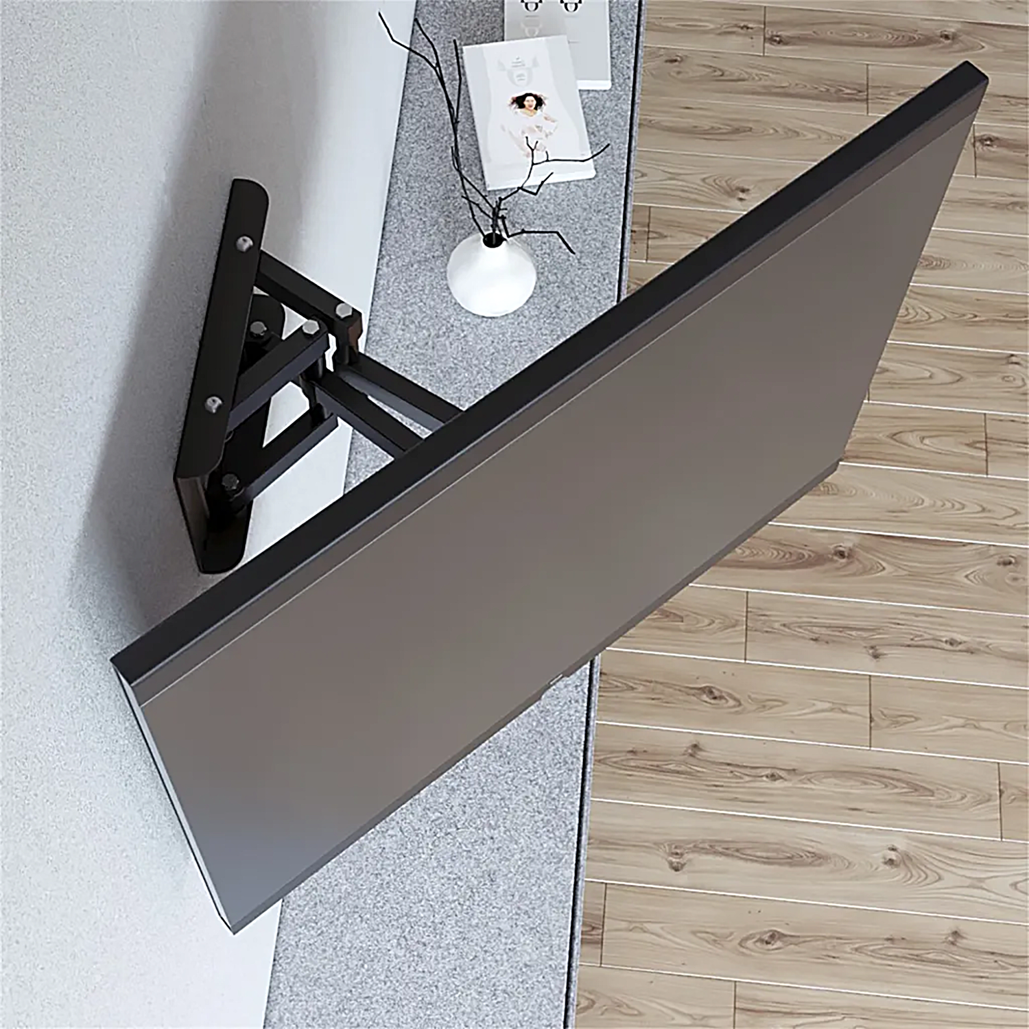 Hama TV-Wandhalterung   I Fullmotion 118125 I 32-65" I Schwenkarm