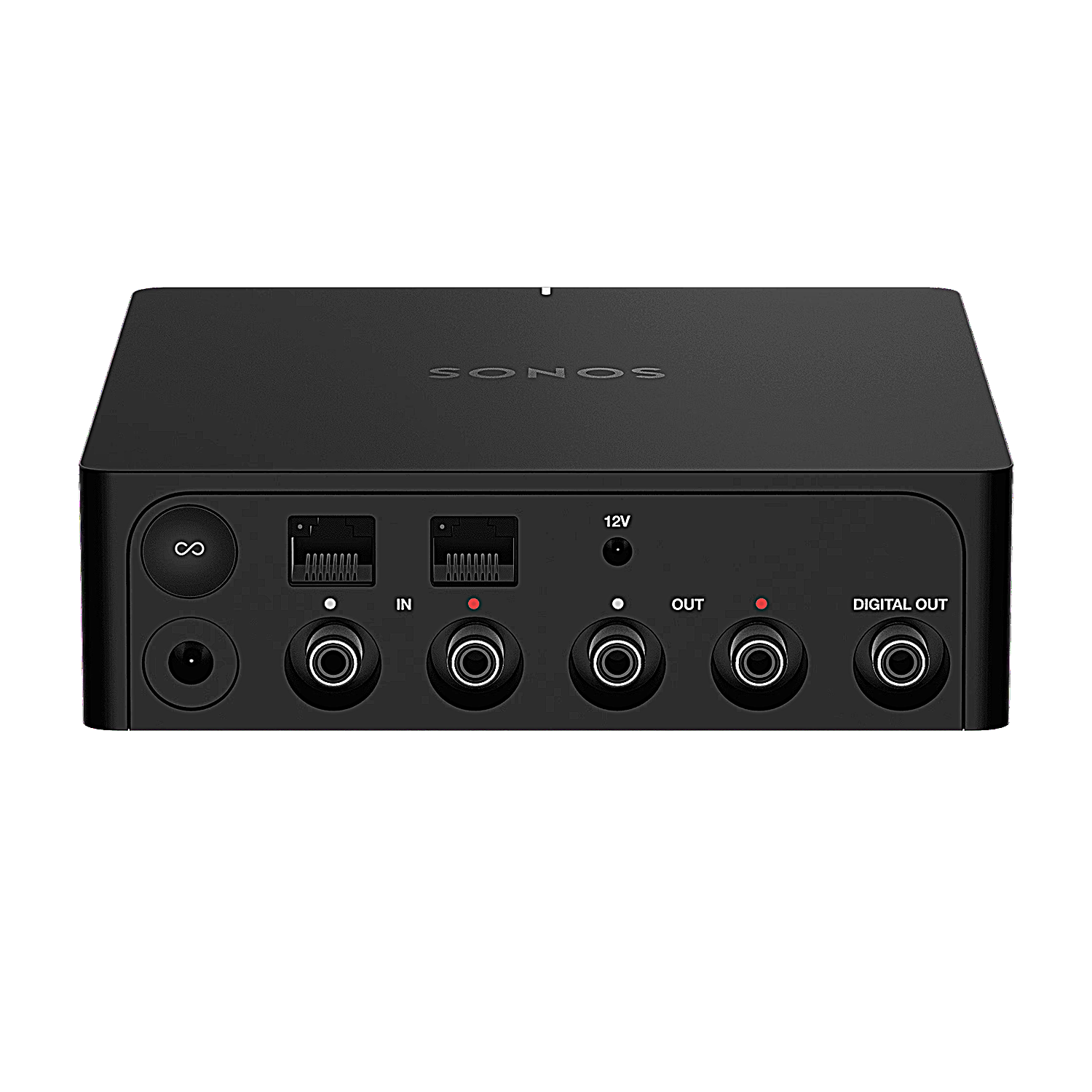 Sonos Port WLAN Audio-Streamer mit integriertem DAC, AirPlay 2 und Multiroom-Funktion