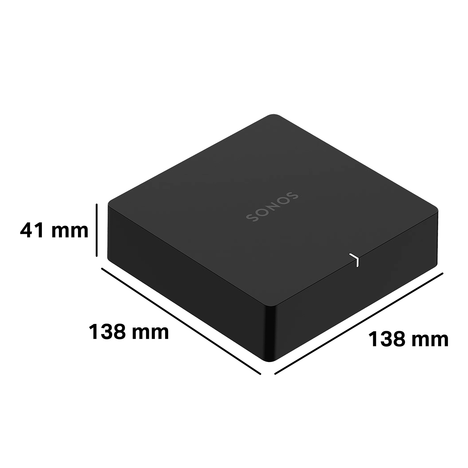Sonos Port WLAN Audio-Streamer mit integriertem DAC, AirPlay 2 und Multiroom-Funktion