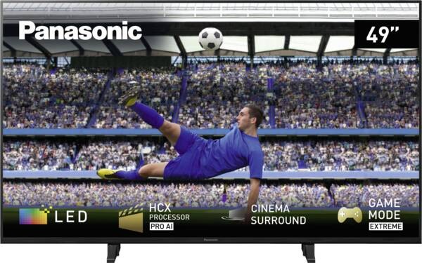 Panasonic TX49LXW944 Metal-Black-Hairline 123cm 4K UHD LED-Fernseher Smart TV