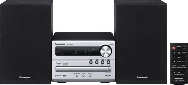 Panasonic SCPM250EG-S silber Micro-Stereo-System