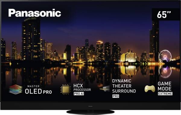 PanasonicTX65MZF1507 black-metallic 164cm 4K UHD OLED-Fernseher Smart TV inkl. 5 Jahre Garantie