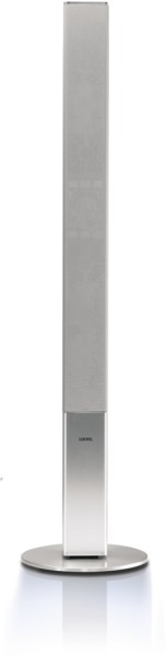 Loewe Stand Speaker/Paar Stand-Lautsprecher alu/silber Paarpreis